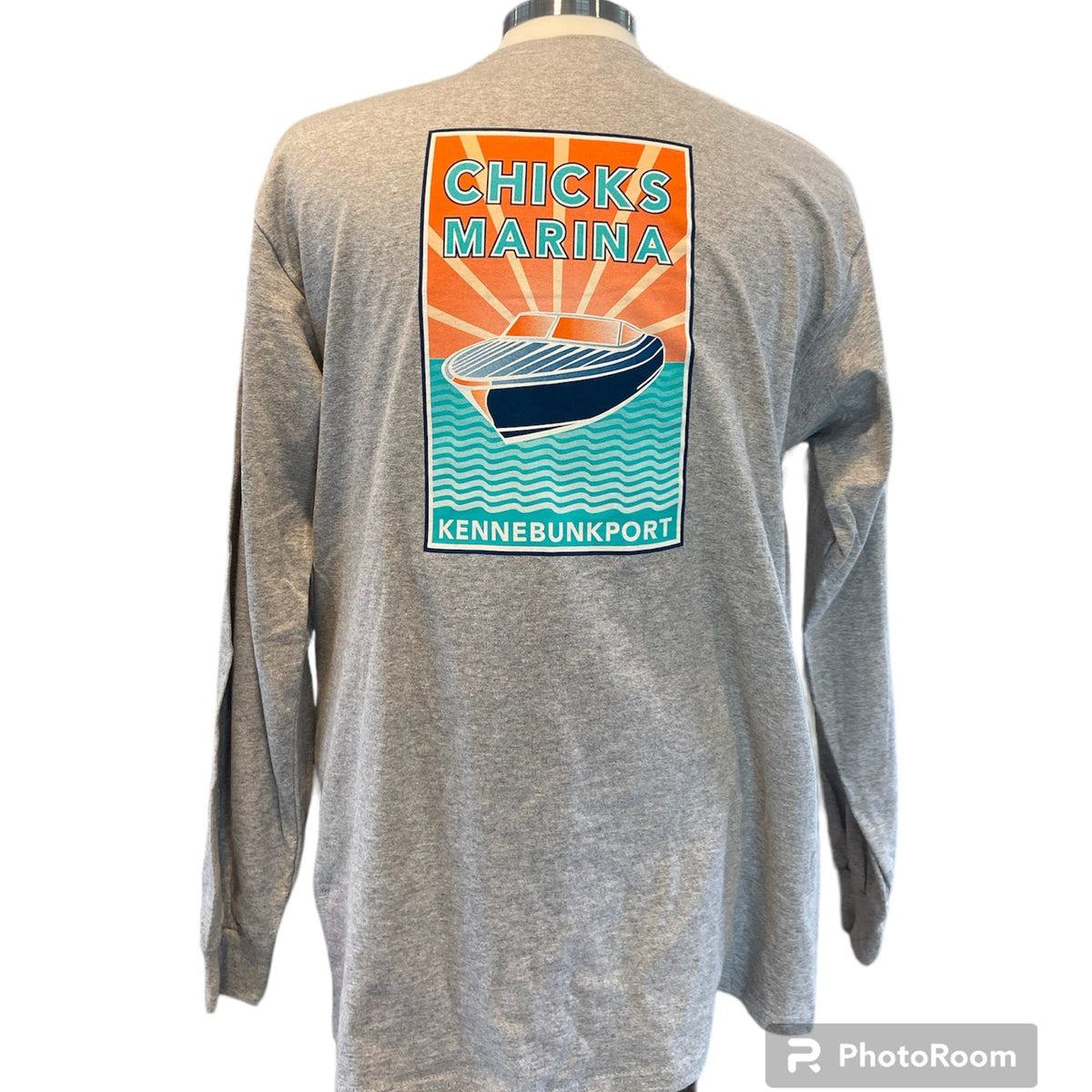 Chicks Marina Long-Sleeve T-Shirt – Classic Fit with Dual Logo