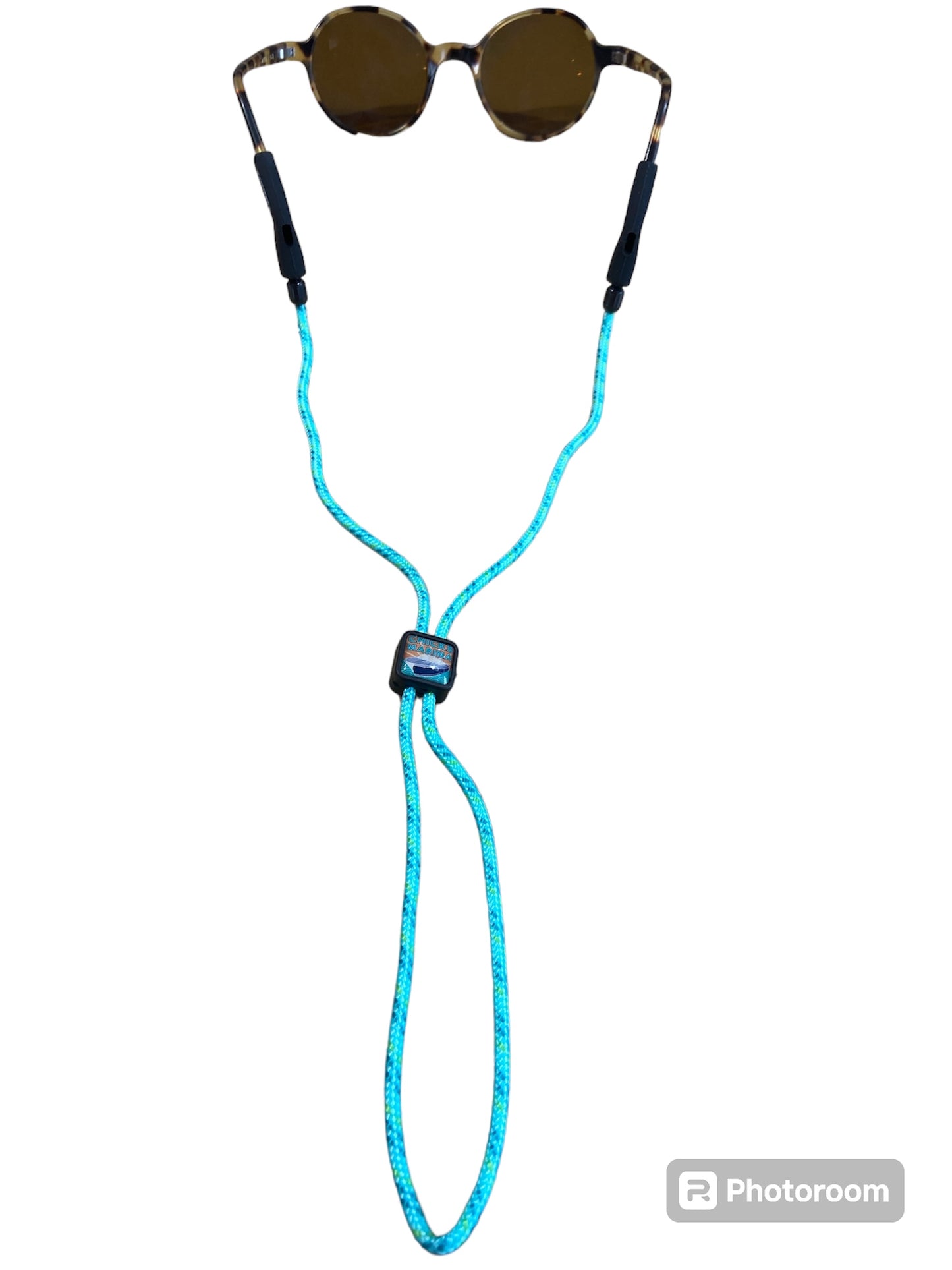 Chicks Marina Ripcord Croakie – 3mm Nylon Rope Sunglass Retainer with Interchangeable Silicone Ends