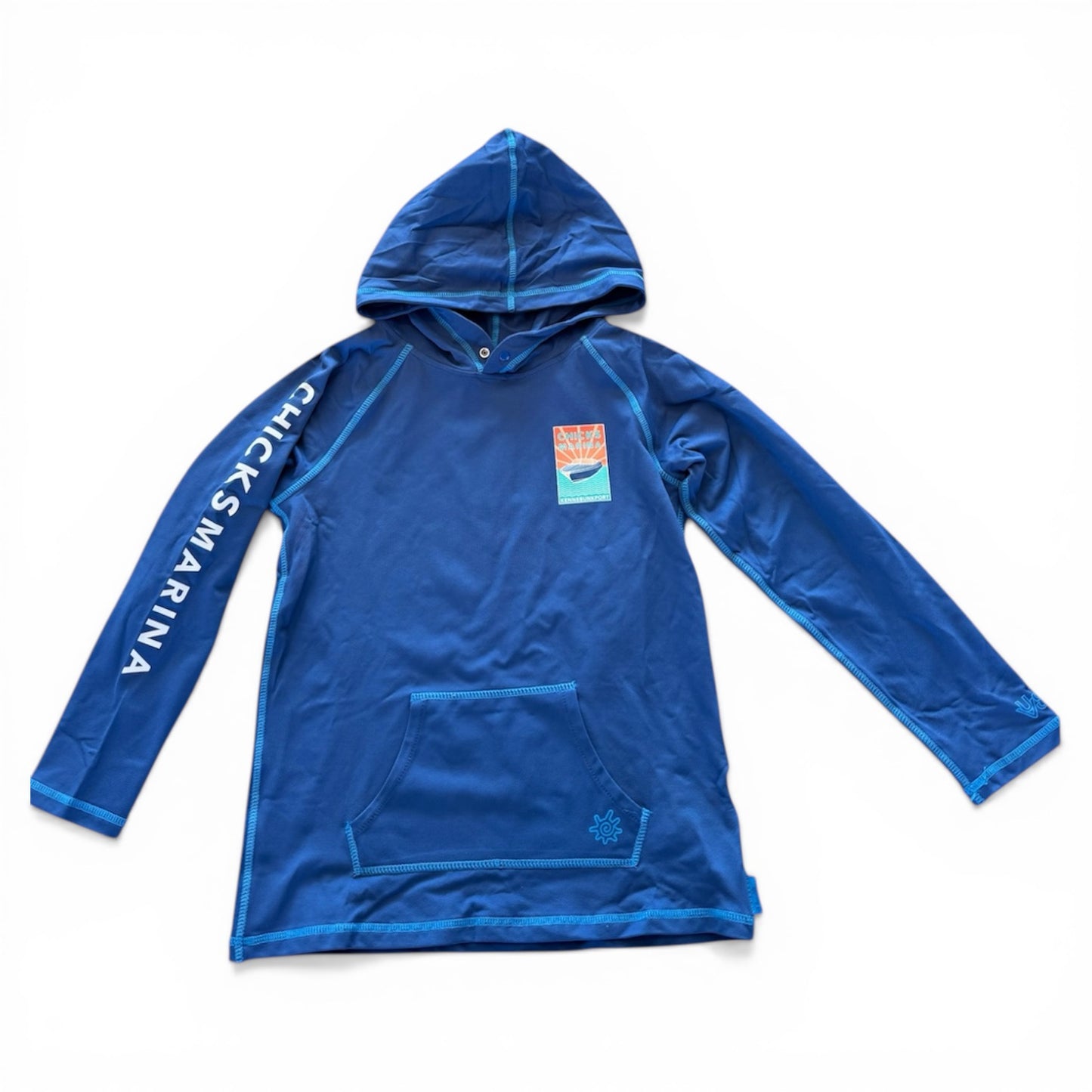Youth UV Skins Pullover Hoodie – UPF 50+ Sun Protection