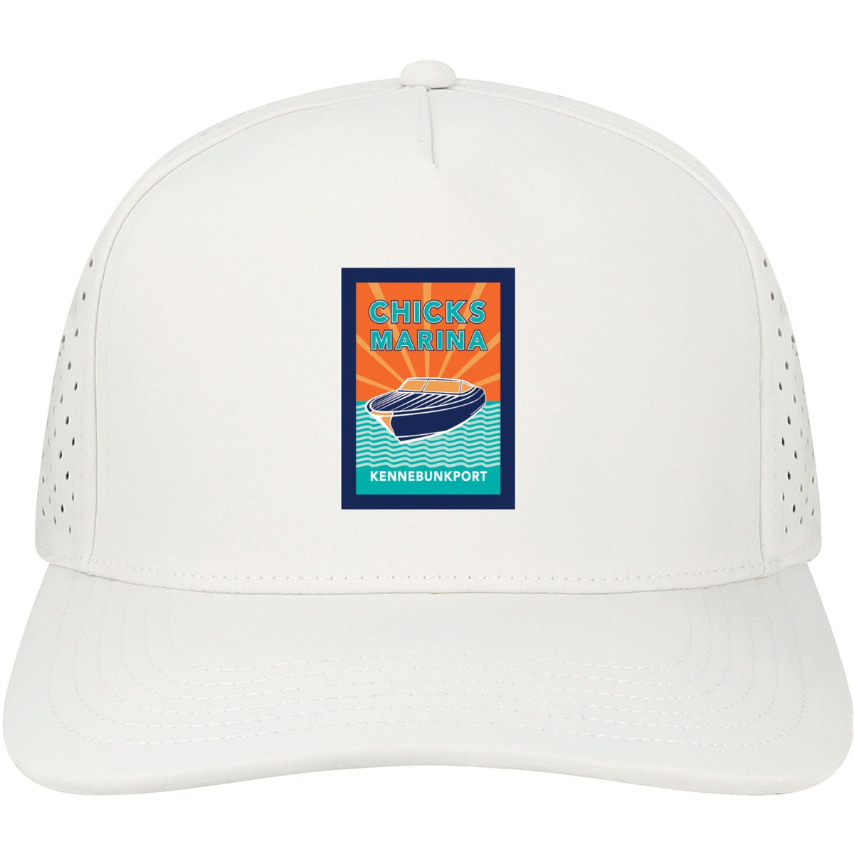 Cut Above 5-Panel Snapback Hat with Silicone Logo Patch