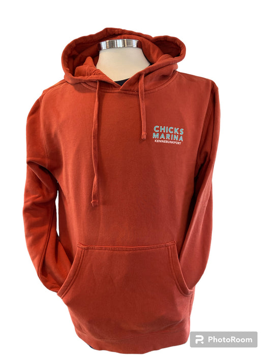 Chicks Marina Men's Pigment Hood Sweatshirt