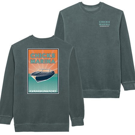 WASHED CREW SWEATSHIRT