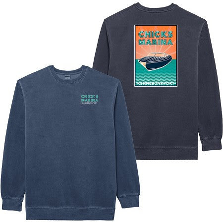 WASHED CREW SWEATSHIRT