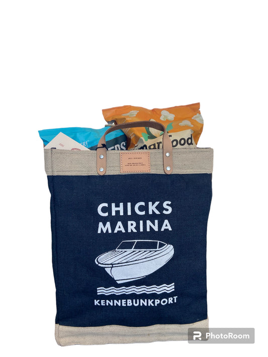 Chicks Marina Market Tote