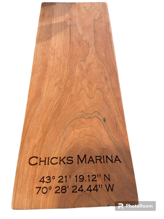 Chicks Marina Cutting Board