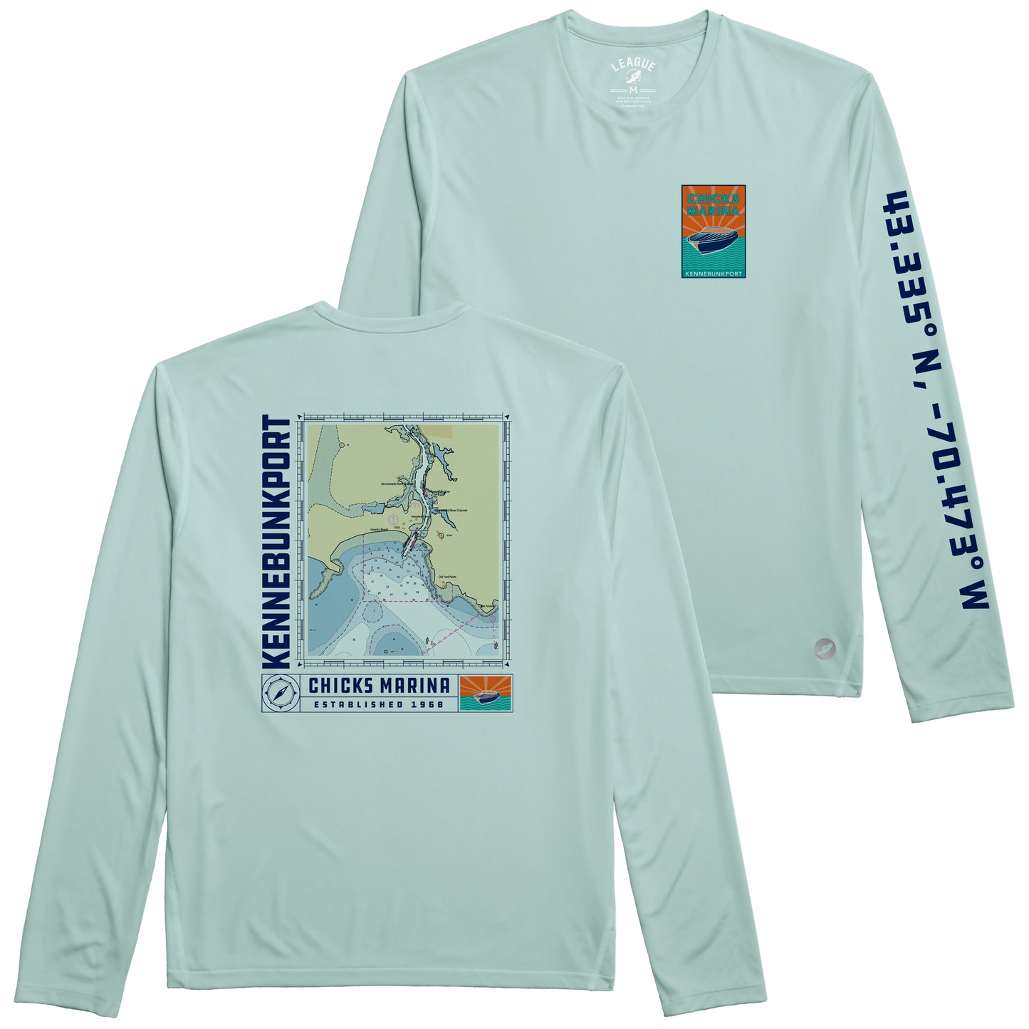 Sundial UV Long-Sleeve Crew Tee – UPF 50 REPREVE® Recycled