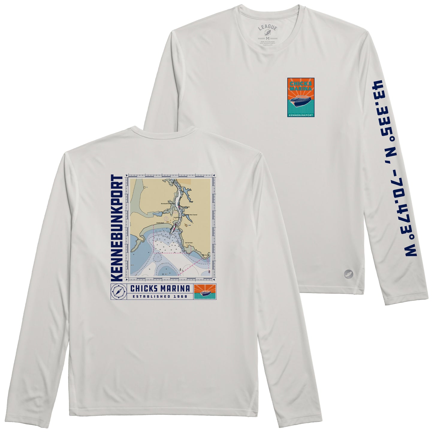Sundial UV Long-Sleeve Crew Tee – UPF 50 REPREVE® Recycled
